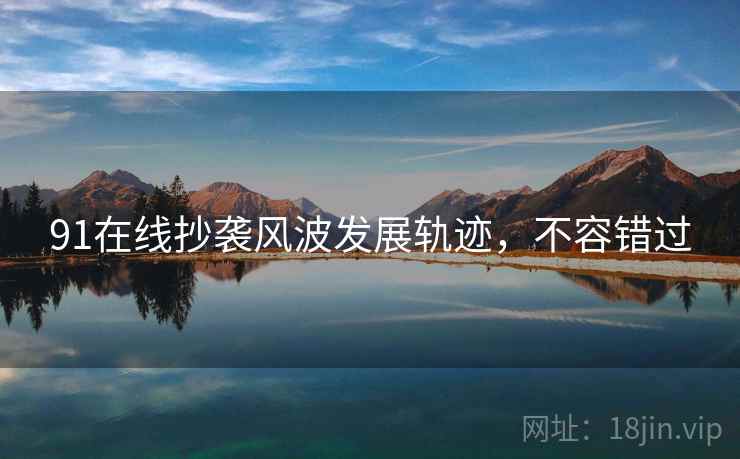 91在线抄袭风波发展轨迹，不容错过